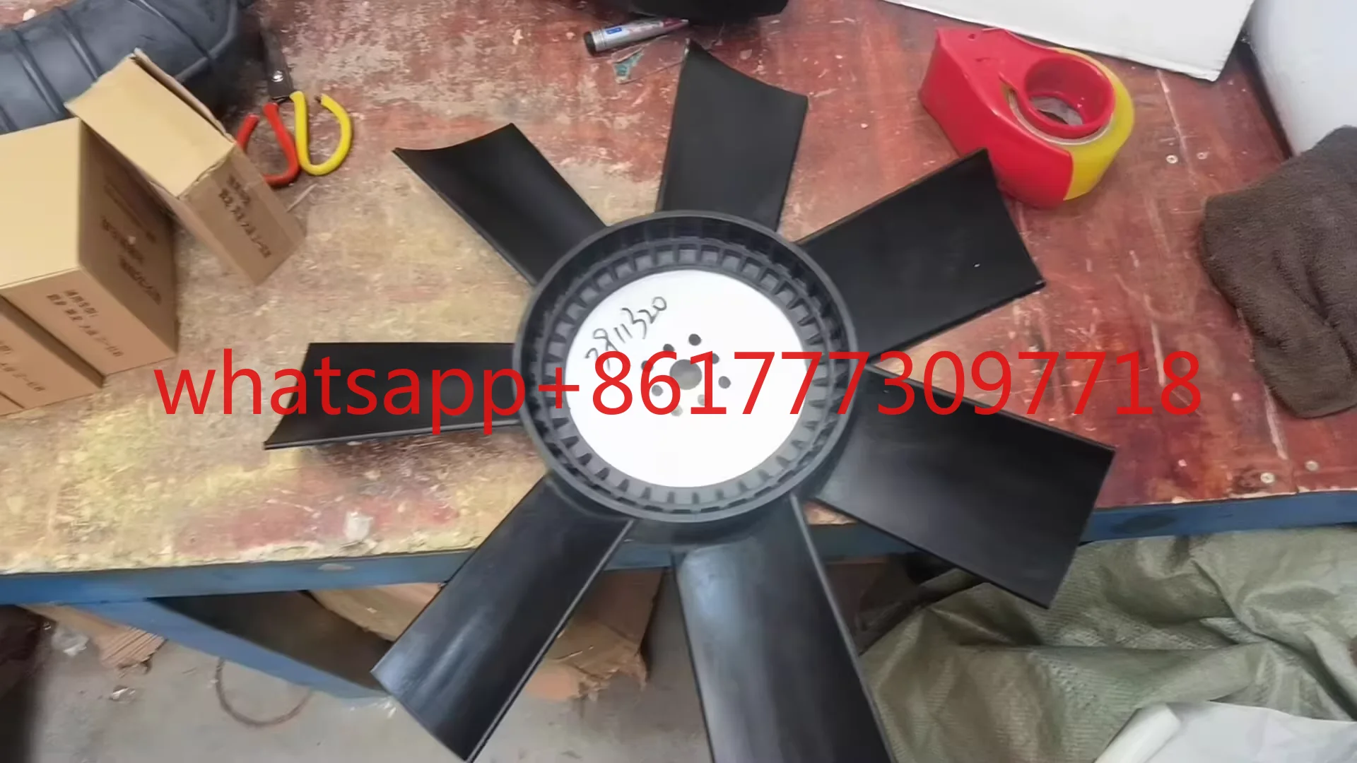 

Вентилятор охлаждения двигателя 4BT 6BT 610 мм 3911320 C3911320