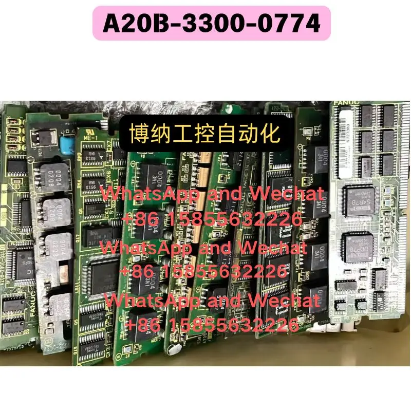 Used OEM disassembled parts A20B-3300-0774 Multi axis card Functional test OK Quick delivery