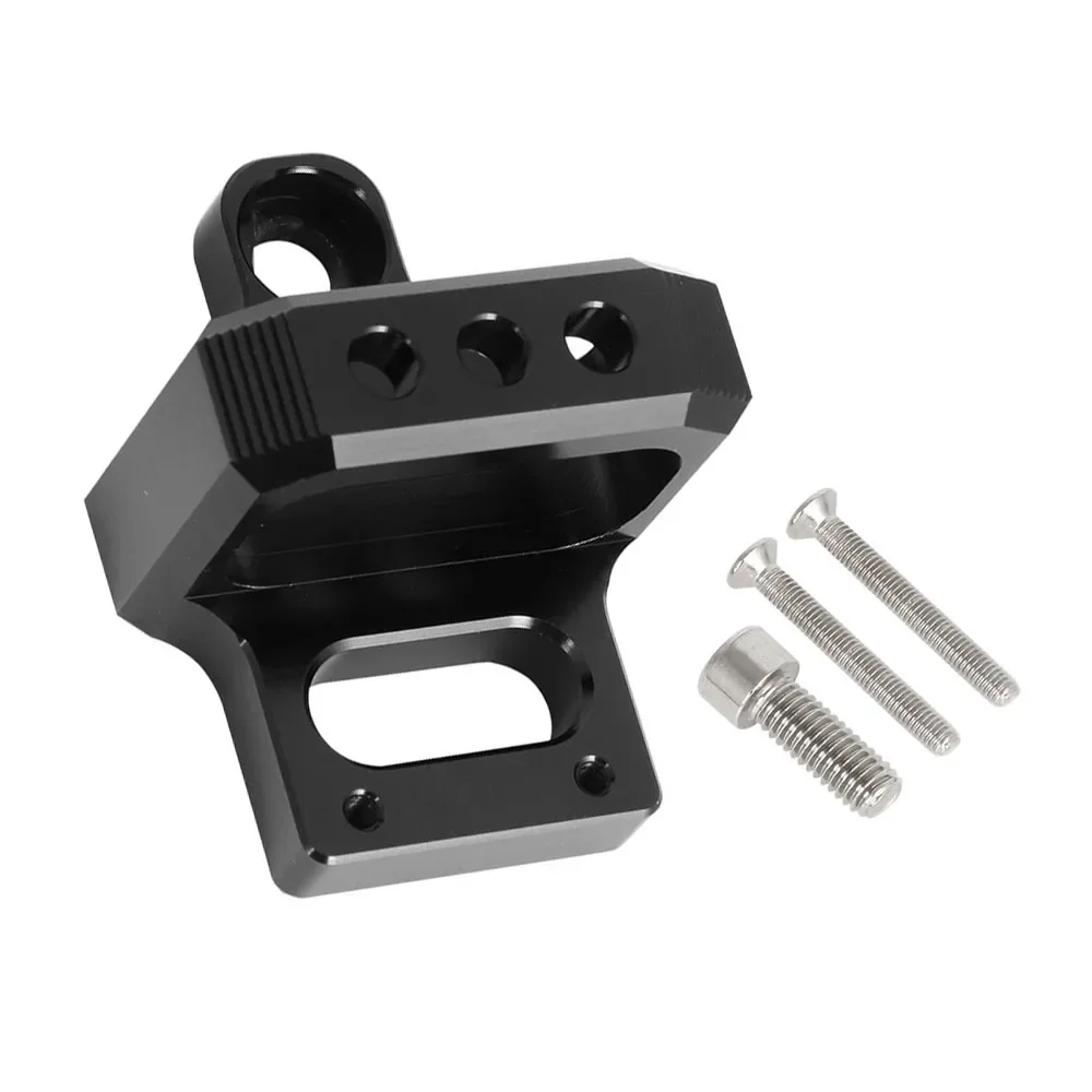 Aluminum 3-port solenoid valve boost controller mounting bracket, suitable for 94-01 Acura Integra92-95 Honda Civic, Mac AEM view 3