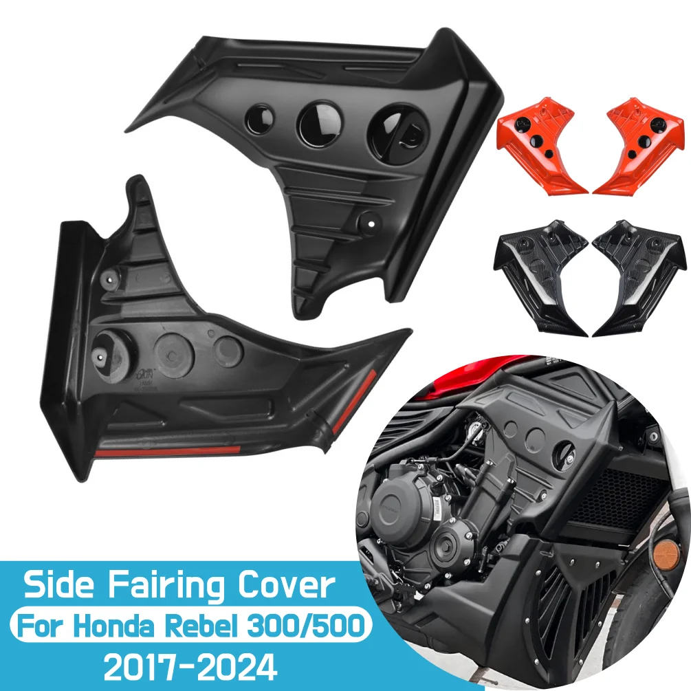 

CMX300 CMX500 Engine Frame Side Cover Fairing Cowl For Honda Rebel CM CMX 300 500 2017-2025 Motorcycle Injection Accessories