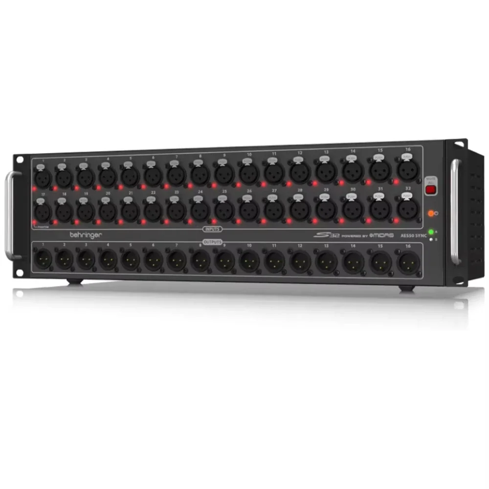 Behringer S16/S32 Digital Stage Box 16/32 Input Output