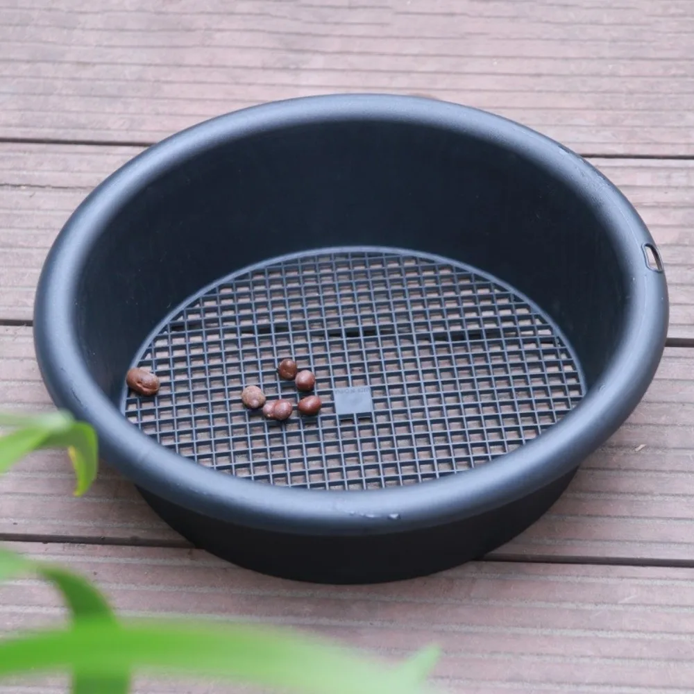 Filtering Function Gardening Soil Sieve Multi-Size Mesh Plastic Gravel Filter Tool Uniform Aperture Soil Sifter Soil Sifting