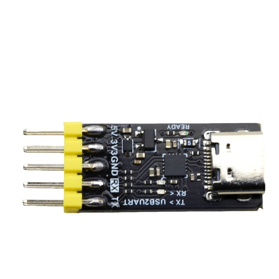 USB-zu-TTL/UART-Serieller Downloader Hochgeschwindigkeits-Asynchroner Serieller Mikrocontroller CH343P-Chip-Modul Typ-C-Schnittstelle – Detail 1