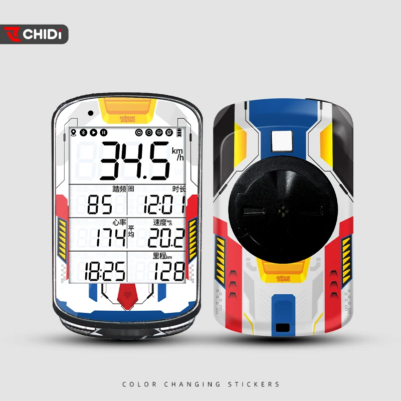 Для MAGENE C506 велосипедные GPS аксессуары для сенсорного экрана водонепроницаемое меняющее цвет покрытие декоративная защитная наклейка