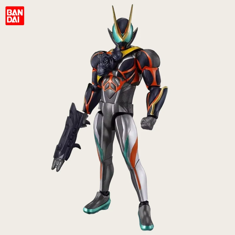 

Bandai Kamen Rider ZZZ Zestz Disaster Storm Super Articulated Action Figure Transition Form For Anime Figure Collectors Display