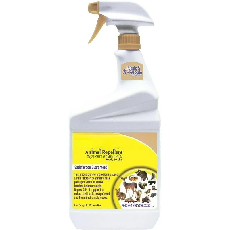 

32 oz Animal Repellent Ready-to-Use Spray for Outdoor Use