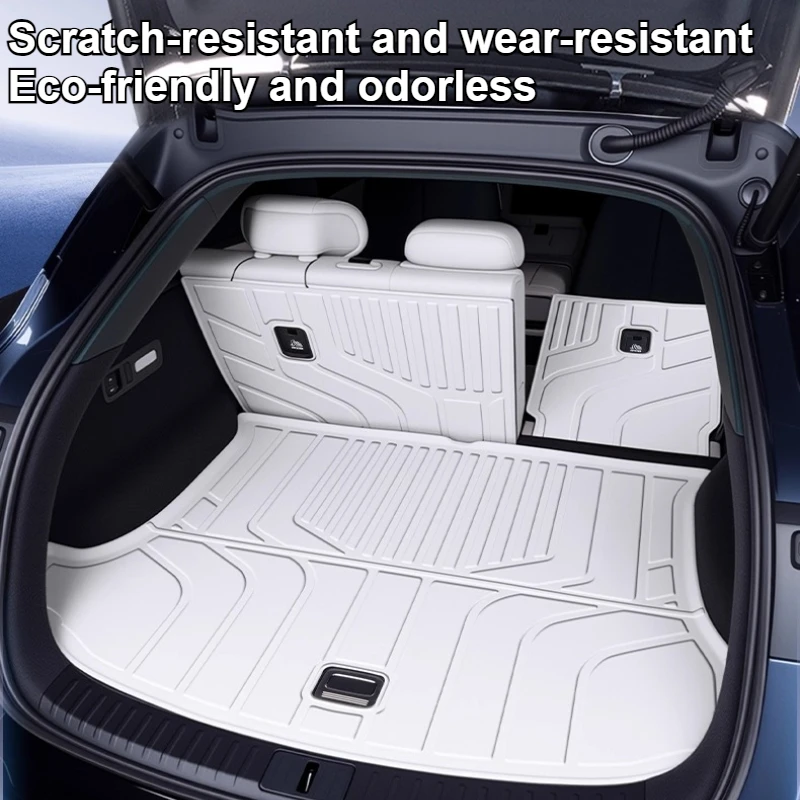 Cargo Liner For Xiaomi YU7 2025 Full-Coverage Car Trunk Mat TPE Scratch-Resistant and Wear-Resistant Protective Mat Accessories detail image 5