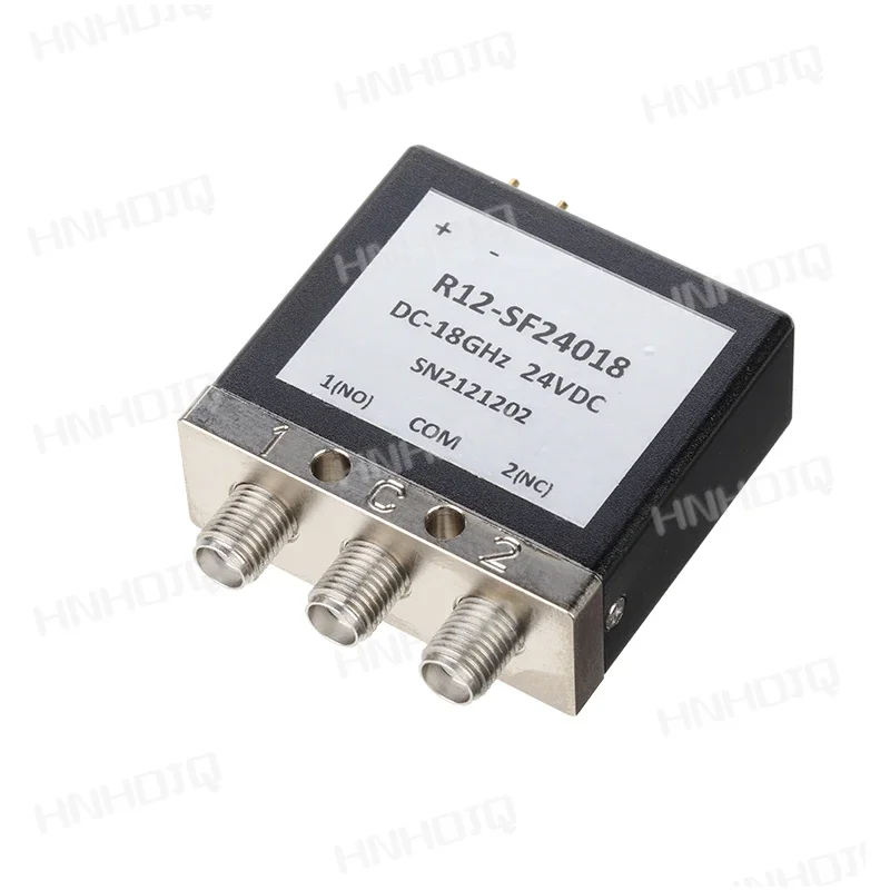 SPDT RF coaxial switch + TTLSMA SPDT 12V/24V mechanical switch relay DC-18GHz