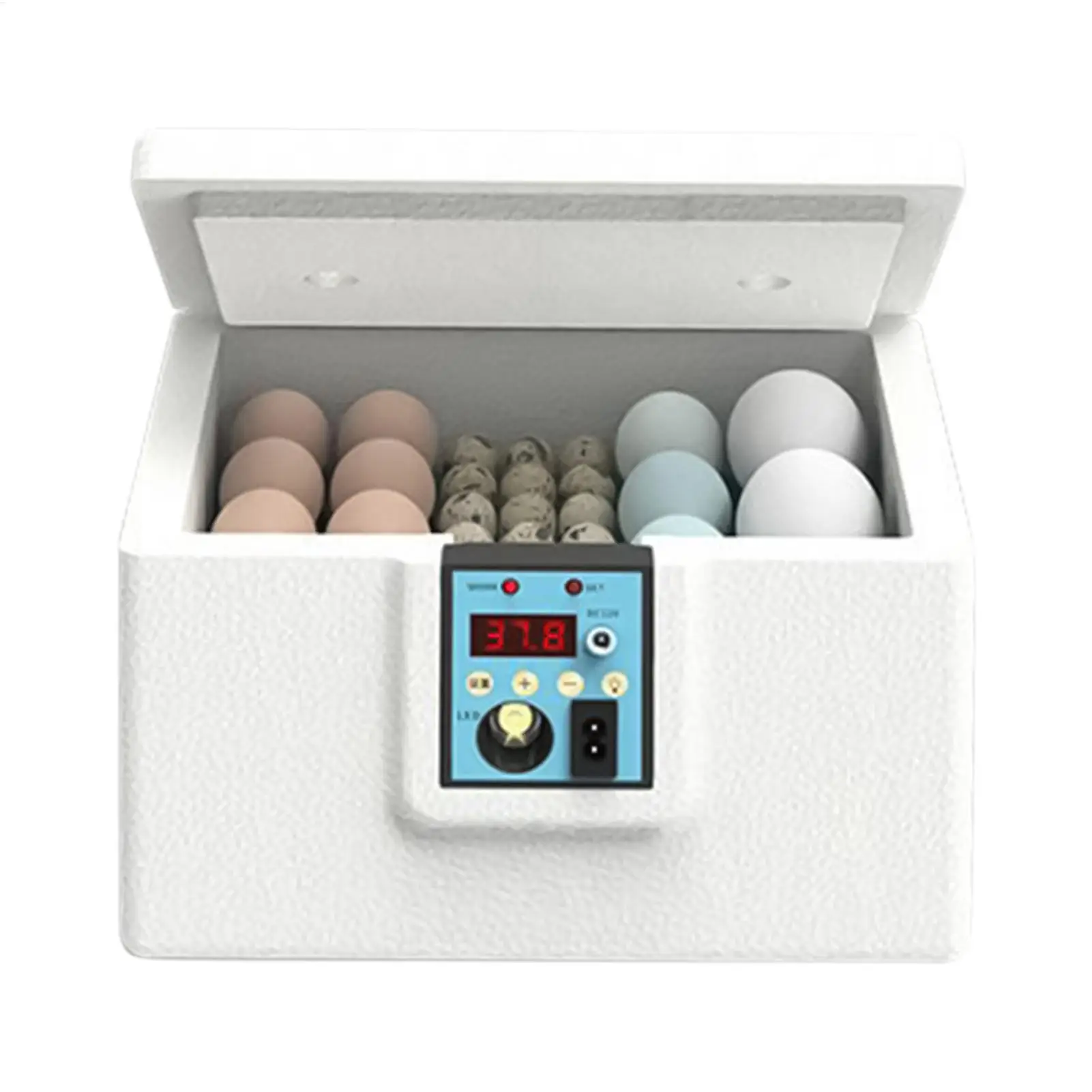 

Incubators For Hatching Eggs Egg Hatching Incubator With Candling Temperature Control Incubation Box For Home Breeding Chicken
