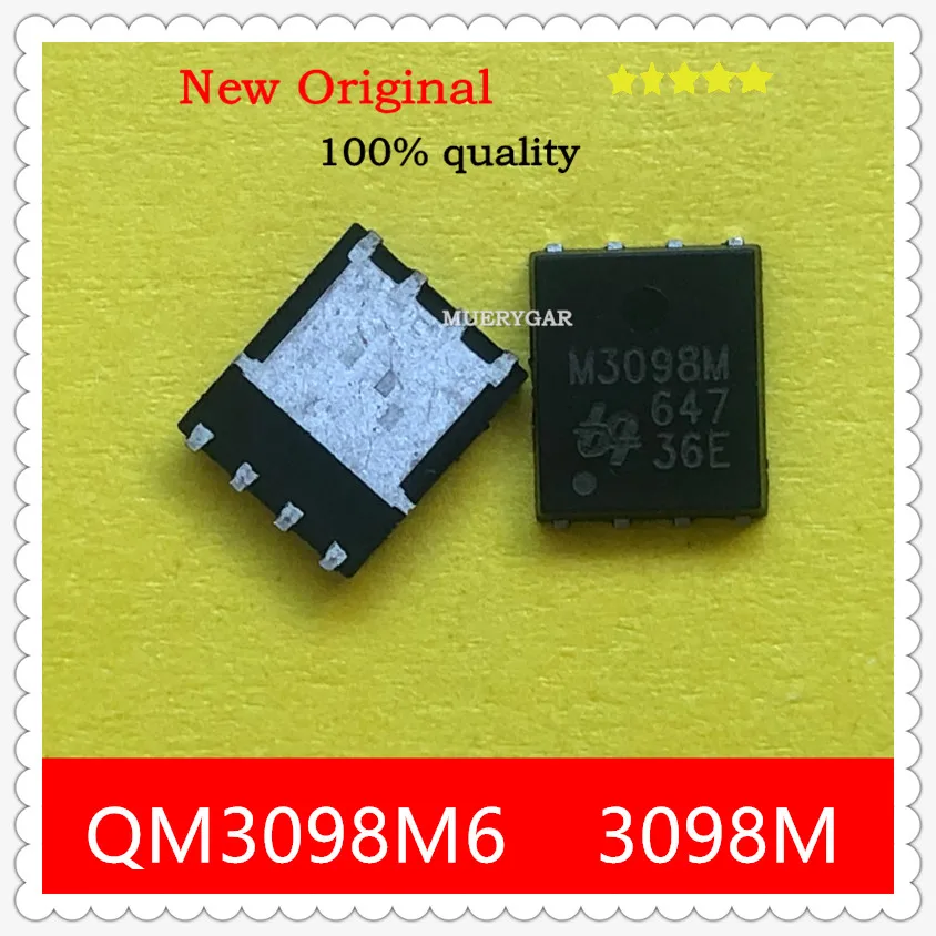 (5-200pcs)QM3090M6 QM3090M M3090M QM3092M6 QM3092M M3092M  QM3094M6 M3094M  QM3096M6  M3096M QM3098M6 M3098M 5X6MM MOSFET DFN-8