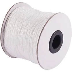 About 100 Yards Braided Nylon Lift Shade Cord 1.5mm Blind Cord Replacement String Chinese Knotting Beading Thread Cord for