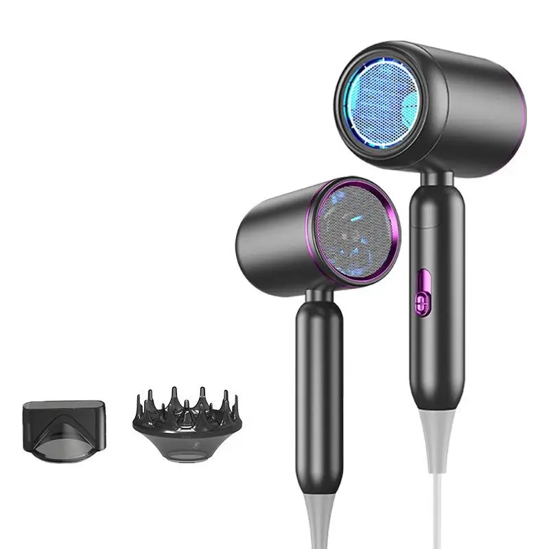 1200W Ionic Hair Dryer and Hair Dryer for Quick Styling, Foldable Travel Size, Suitable for Hotel and Home Use.