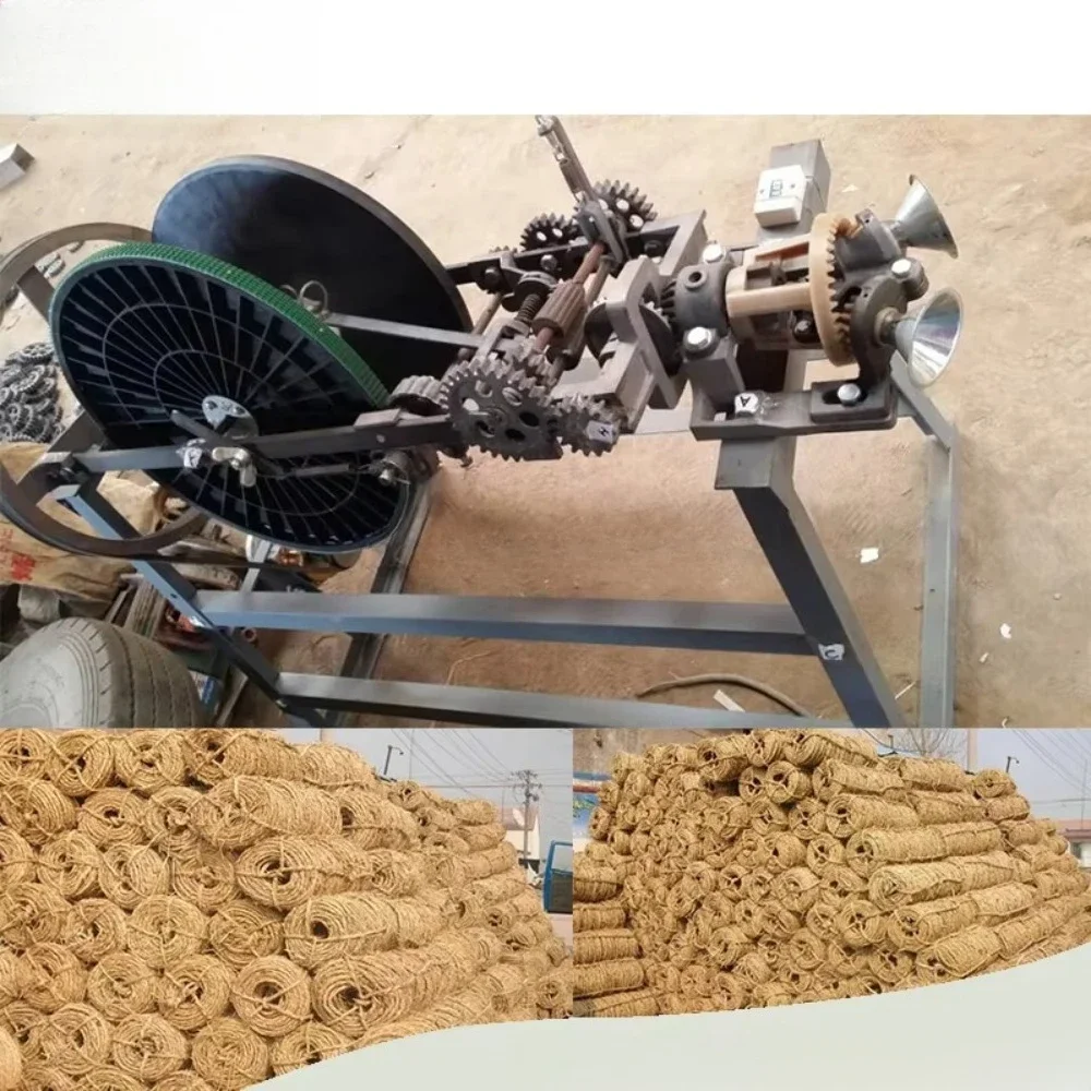 

Hemp rope making machine straw rope weaving machine