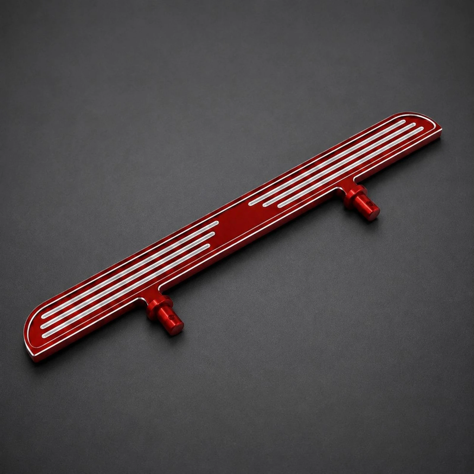 

RC Car Foot Plates Anodized Finish Aluminum Side Pedals Running Board Lightweight Hobby Vehicle Parts Realistic Look
