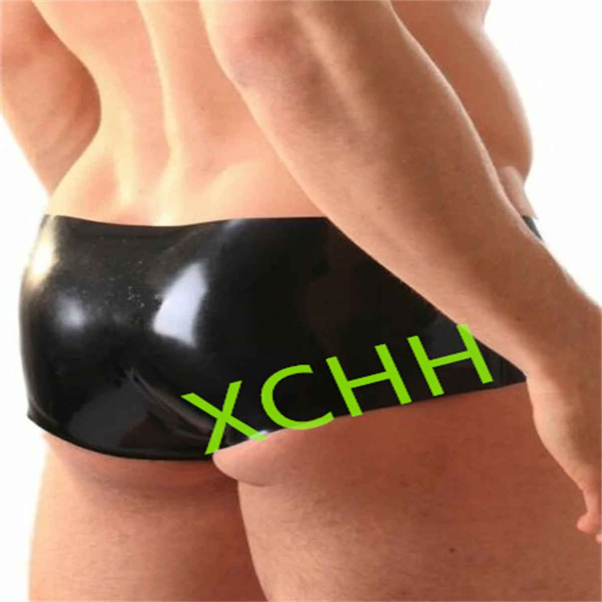 Latex Herren Shorts Gummi-Unterhosen Männliche Kurze Hosen Handgefertigte Boxer Cosplay Kostüme Nach Maß