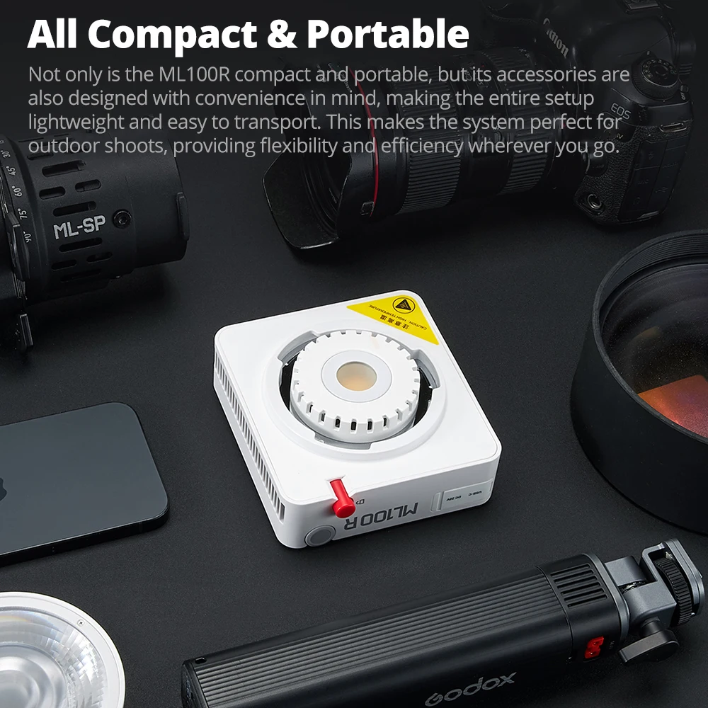 Godox ML100R RGB Video Light 1800K-10000K
