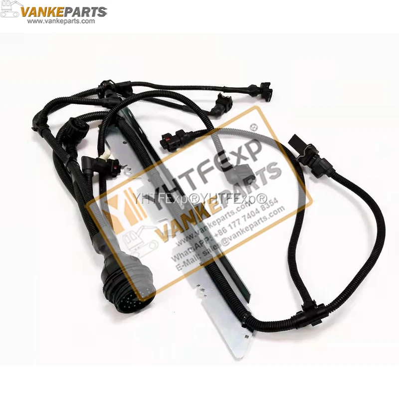 Vankeparts Excavator EC140B Fuel Injector Wiring Harness High Quality Part No.: 04214706