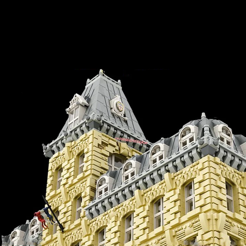 23399PCS Stad Hot Selling Street View Moc Modulair Frans Paleis model DIY creatieve ideeën Kind Speelgoed Montage Puzzel verjaardagscadeau