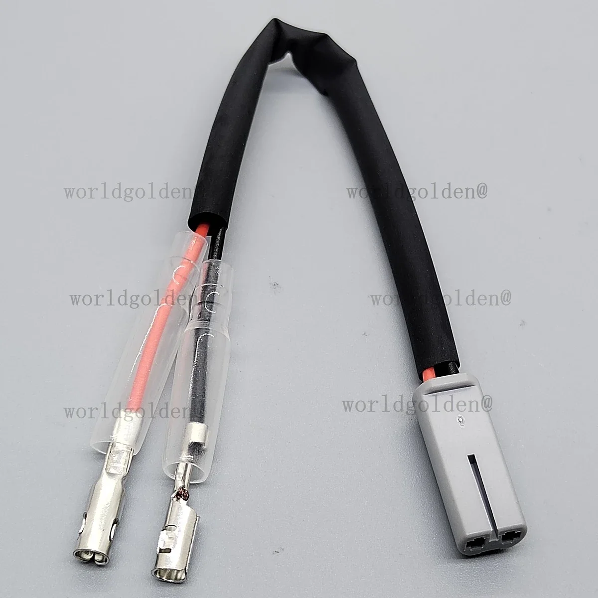 Front Rear Flasher Harness Plug car connector for Universal Vehicles Turn Signal License Plate Light Wire Interface Replacement