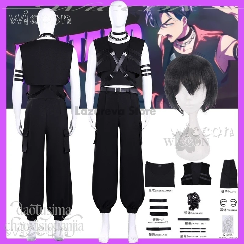 

disfraz Adulto Tamon's B-Side, которая лицует Tamon есть сейчас Косплей, аниме Idol Group F/ACE, сексуальная женщина, мужчина 2026, новая одежда