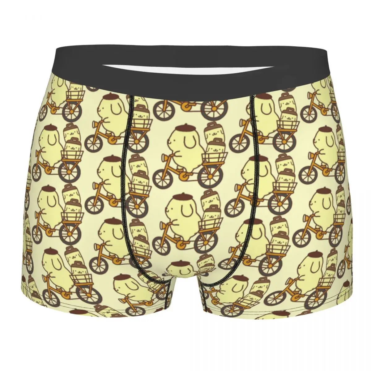 

Custom Male Fashion Pompompurin Cartoon Underwear Boxer Briefs Breathable Shorts Panties Underpants