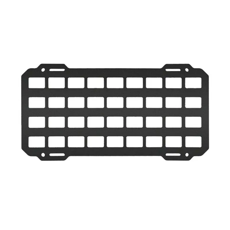 A82M-Car Sun Visor Rigid Molle Organizer Panel For Backpack Accessories Gear Holder Molle Pouches EDC Tools