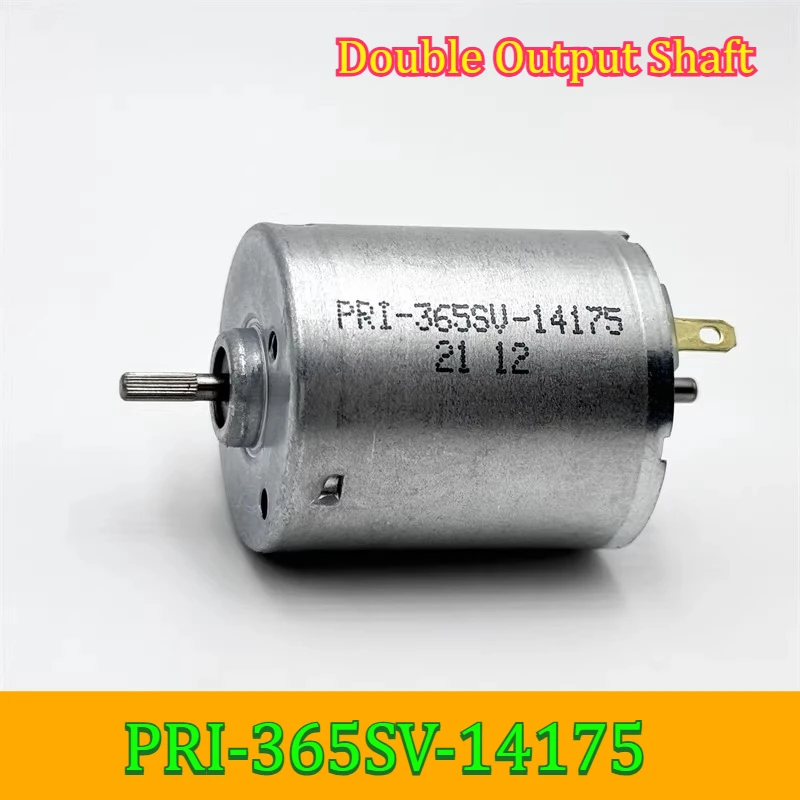 PRI-365SV-14175 Micro 365 Motor Dual 2.3mm Shaft DC 12V 14.4V 18V 24V 10500RPM Mini 28mm Electric Motor DIY Home Sweeper Robot