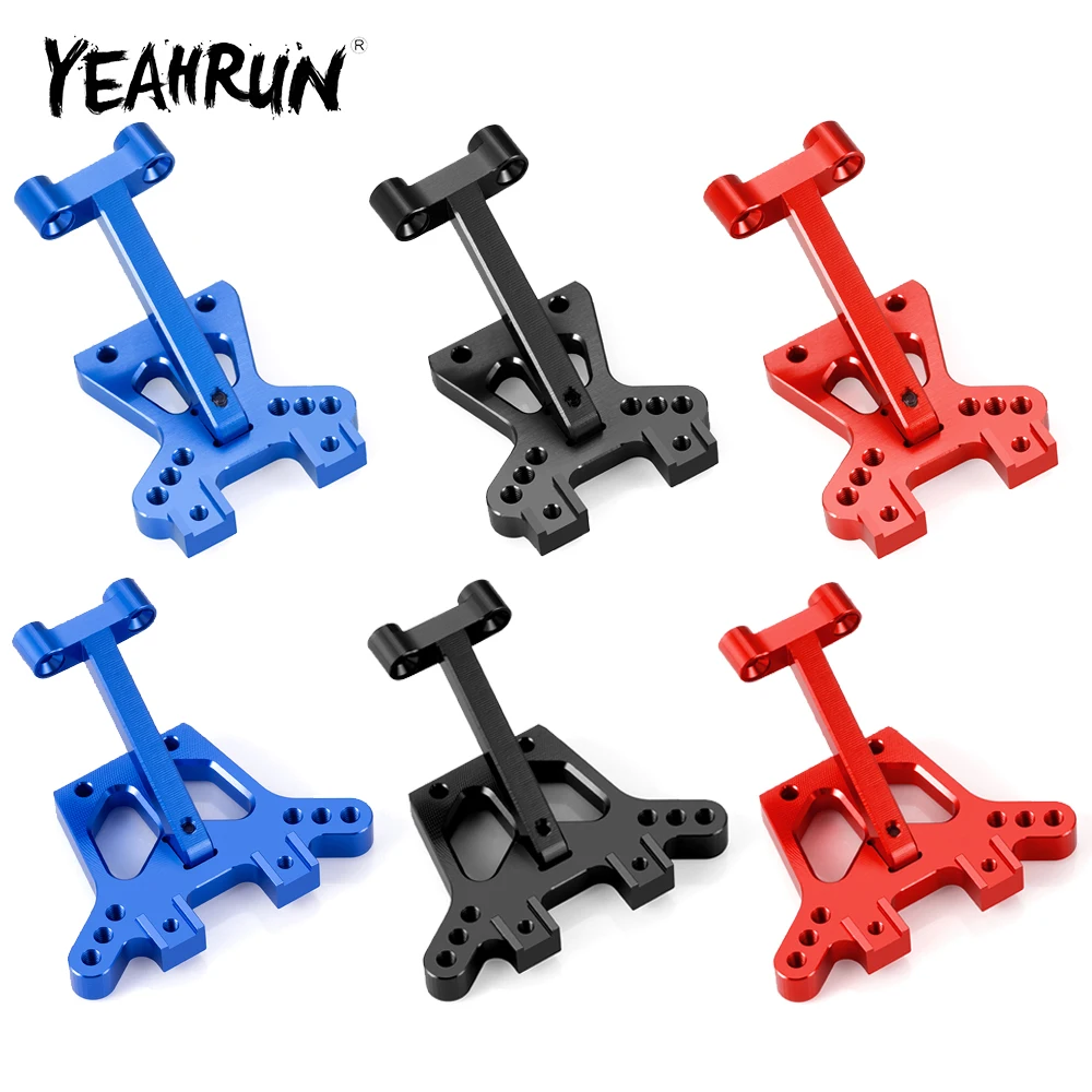 

YEAHRUN Aluminum Alloy Front/Rear Shock Mount Stand for Traxxas Latrax Teton 1/18 RC Car Truck Model Upgrade Parts