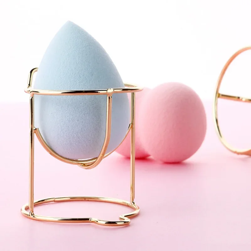 1 pc Cute Cat Beauty Egg Bracket Cosmetic Sponge Holder Organizer Box Shelf Storage Stand Kit