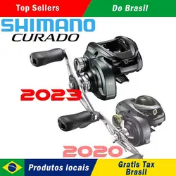 SHIMANO Baitcast Reel CURADO 300/301/300HG/301HG 201XG Fishing reel baitcasting reel 4.7:1/6.6:1 5+1BB 18-22LB Power S3D spool