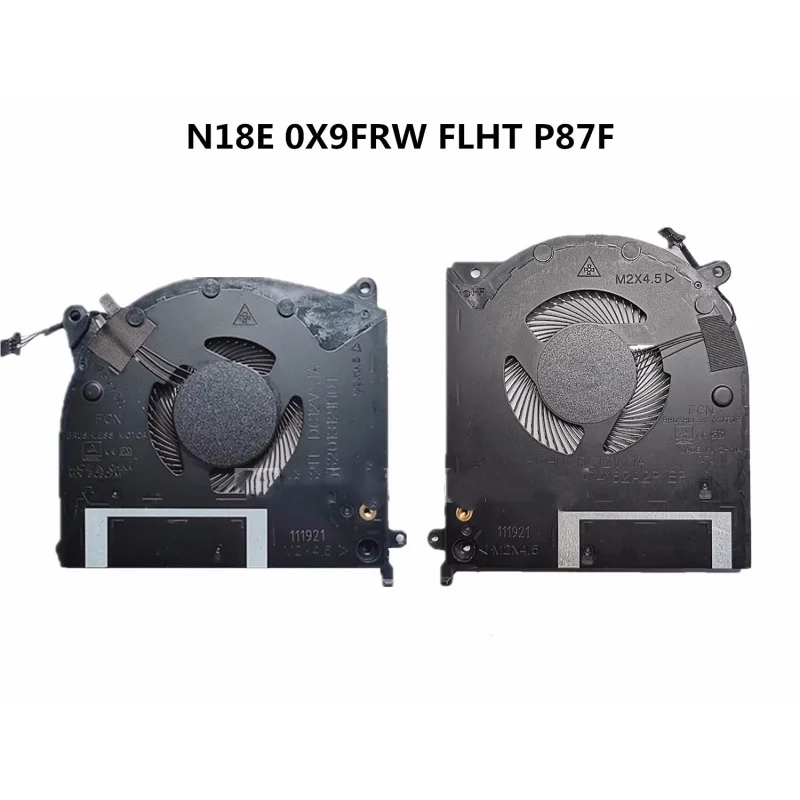 

Новый вентилятор охлаждения процессора для Dell Alienware M15 R2 N18E X9FRW DC12V DFSCK324162A2P