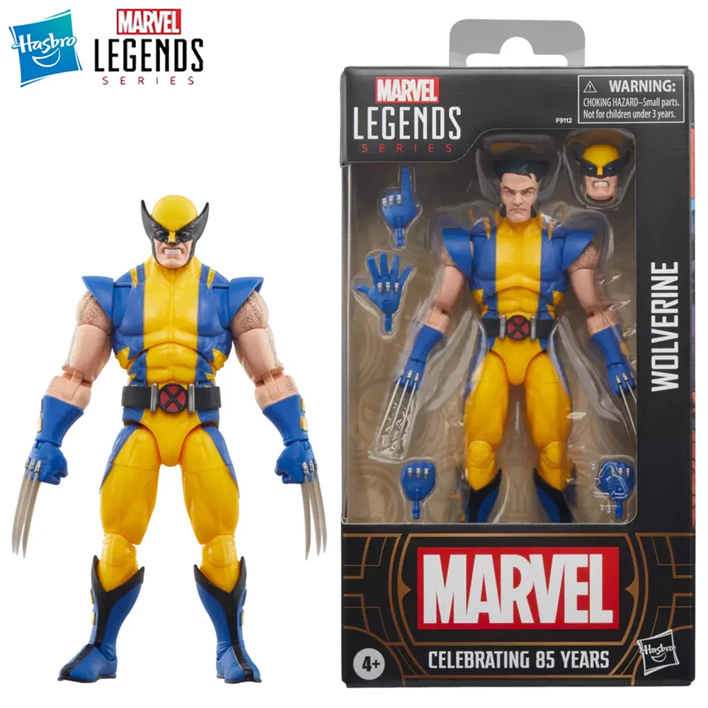 

[In-Stock] Hasbro Marvel Legends Series X-Men Wolverine (85th Anniversary) 15cm Anime Action Comic Figure Model Toy Gifts