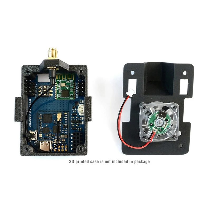 MAVLink 2.4GHZ TX Module Kit with TCXO 13-30dbm Built-in Bluetooth and 5V Fan Controller for Long Range RC Models-A51M