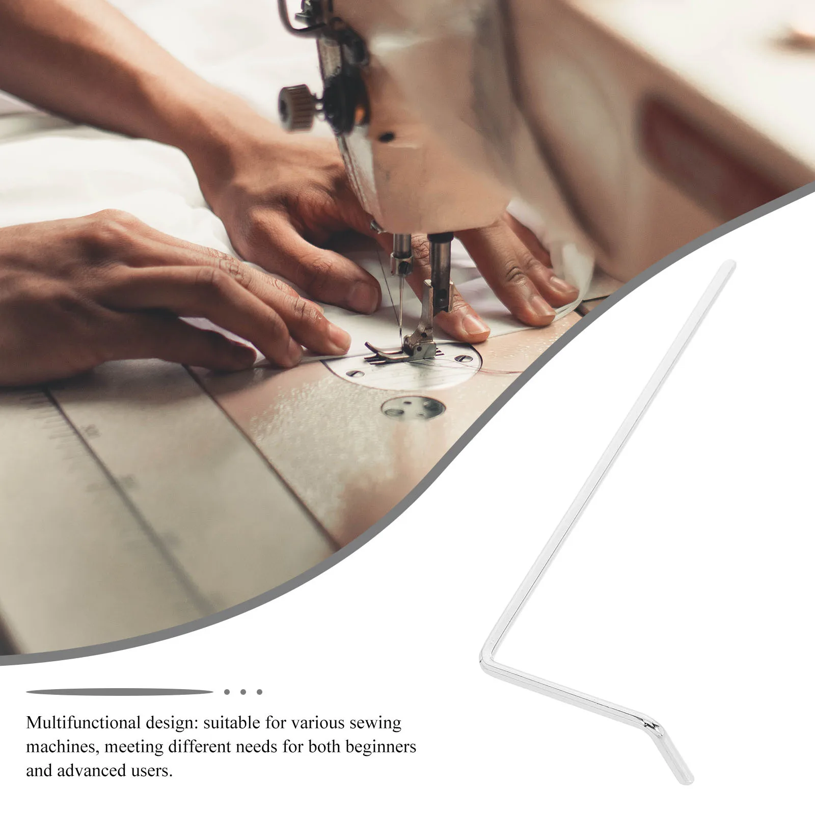 دليل التماس لآلات الخياطة، حافة معدنية متعددة الوظائف، شريط دليل خياطة اللحف، حاشية خط مستقيمة متينة