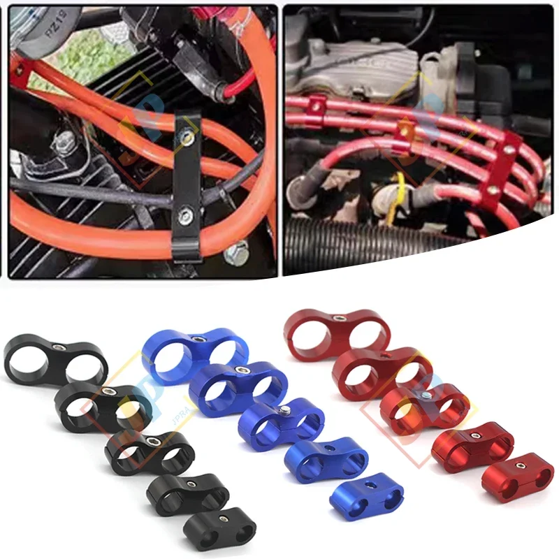 CAR SPARK PLUG WIRE CLAMP 39MM/45MM/50MM/58MM/66MM DIVIDER IGNITION CABLE CLAMP AUTO DECORATIVE ACCESSORIES