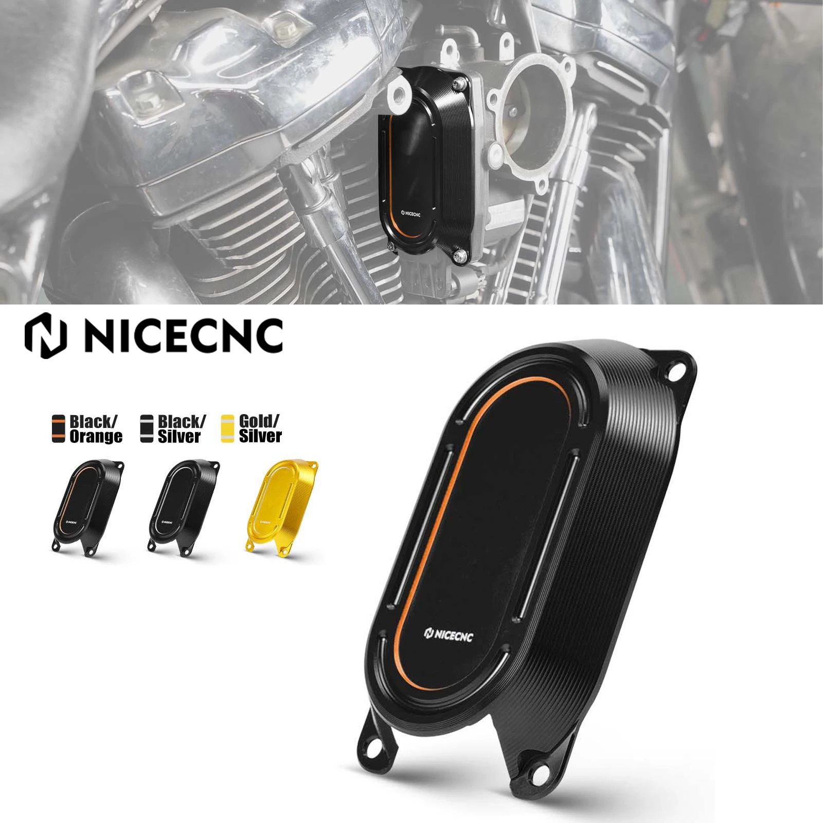 

Throttle Body Cap Cover For Harley Road Glide Street Glide /Special Road King Electra Glide Ultra Limited Fat Bob FXFB 107