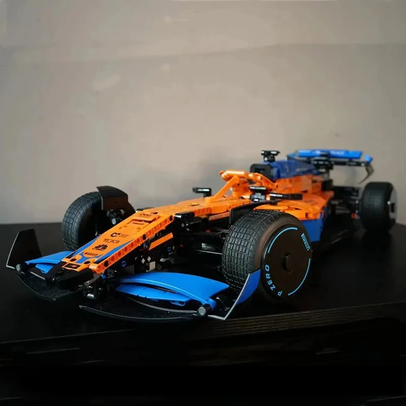 1431 قطعة من التكنولوجيا ماكلارين F1 فورمولا وان سوبركار سباق اللبنات ألعاب مكعبات عيد ميلاد الأطفال المسيح