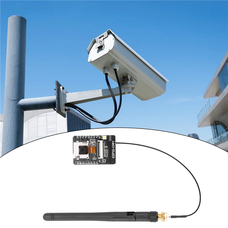 ESP32-CAM-MB USB ESP32 Serial To Wifi ESP32 CAM Development Board CH340G 5V Bluetooth+OV2640 Camera+2.4G Antenna IPX-X64A