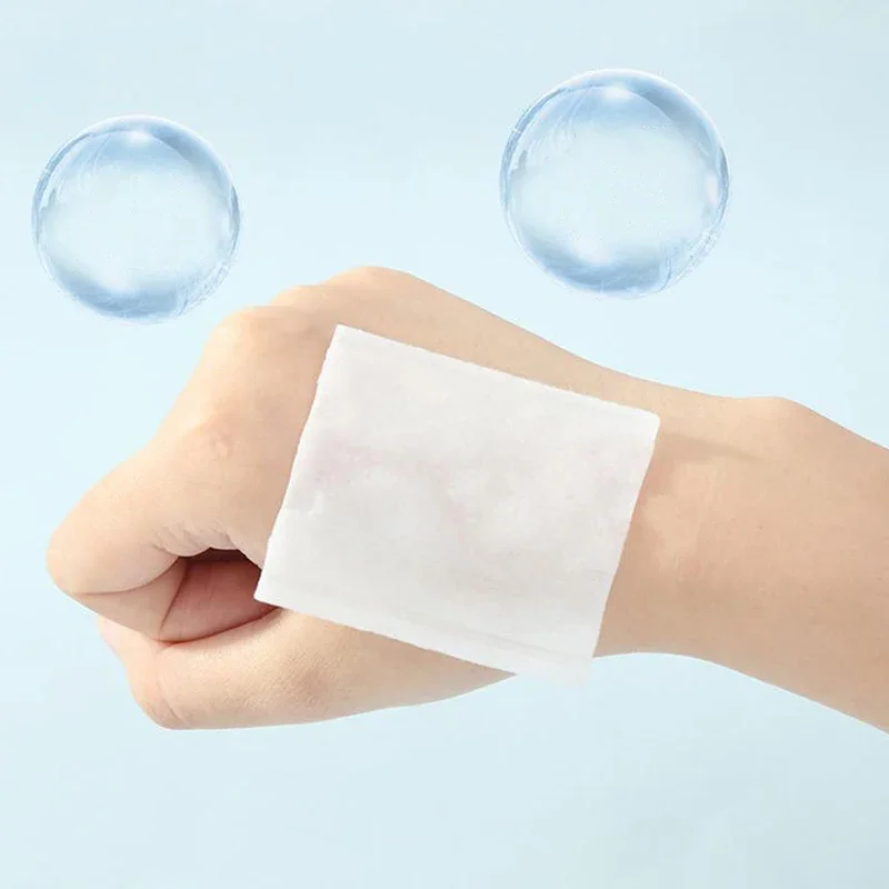50/100/22 pièces coton de nettoyage tampon de coton jetable démaquillant cosmétique tampons de coton nettoyage du visage dissolve enlever le maquillage