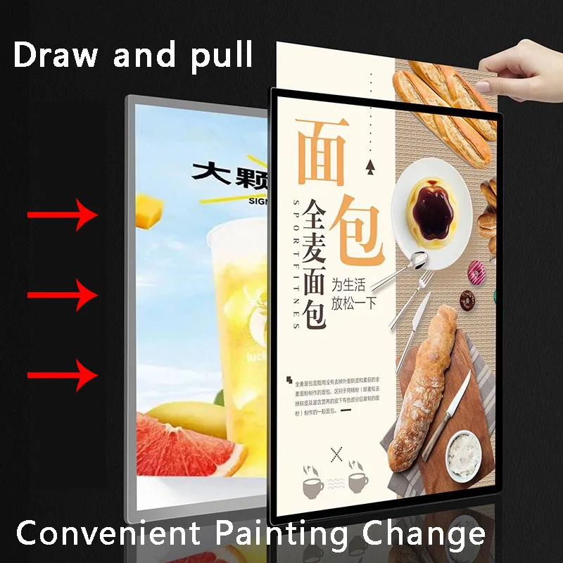 Store luminous display sign A4/A3