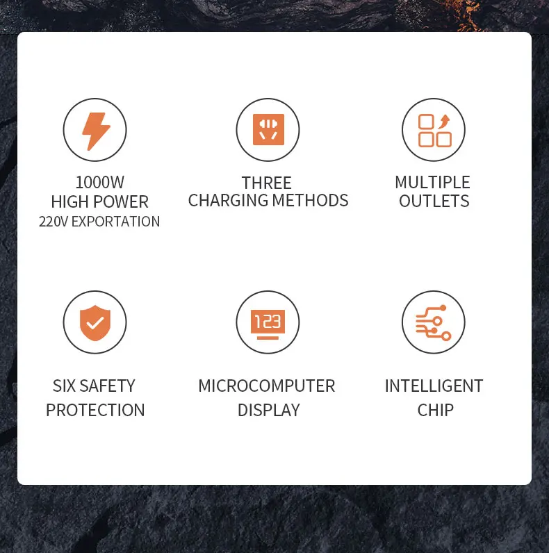 2kw 4kw 6kw 8kw المحمولة LifePO4 بطارية مولد الأجهزة محطة الطاقة الشمسية مع الشحن السريع #6