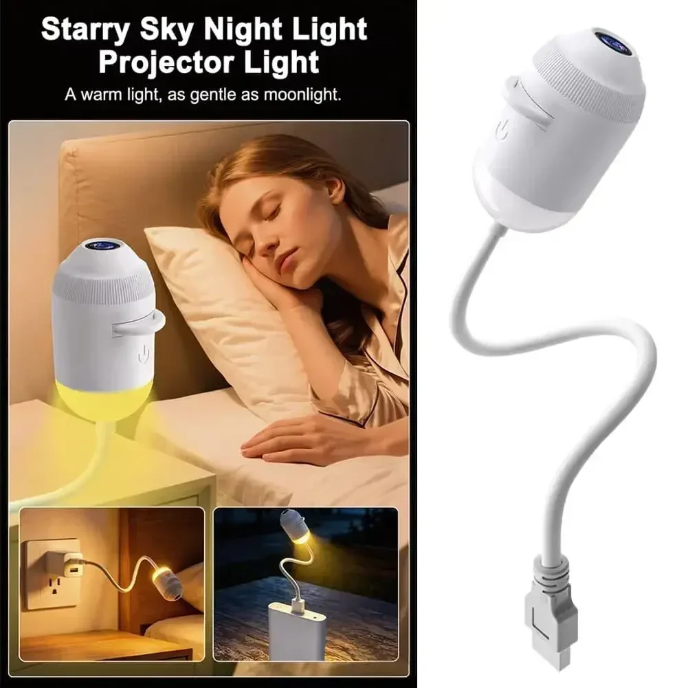 USB-Sternenhimmel-Projektor, einstellbare Winkel-Auto-Ambientebeleuchtung, dekorative Beleuchtung für Schlafzimmer, Wohnzimmer und Fahrzeuginnenräume. – Detail 2