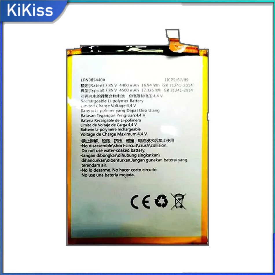 

For Hisense King Kong 4 Kong4 LPN385440A 385440 HLTE213T Mobile Phone Battery Stable 4500Mah