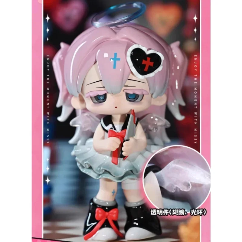 Missy Sweet Mourning Lolita Series Blind Box Toys Mysterious Box Dolls Cute Anime Action Dolls Surprise Ornament Gifts