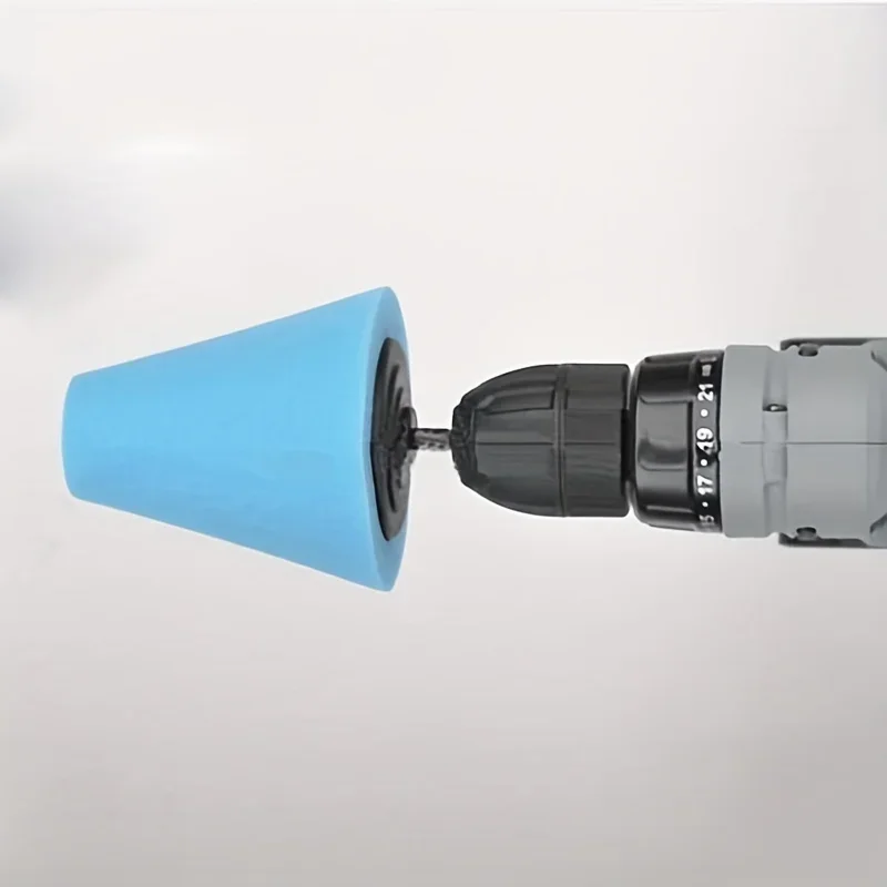 Car Hub Polishing Sponge Grinding Head In The Net Dead Angle Polishing Sponge Wheel Metal Plastic Grinding Conical Sponge image 2