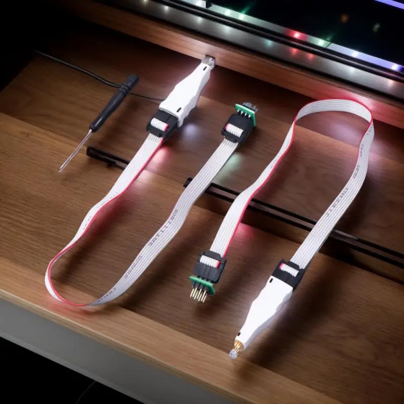 

Car Instrument Programming Download Cable Coupled with MSOP8 TSSOP8 PCB Chip Test Probe Burning Device