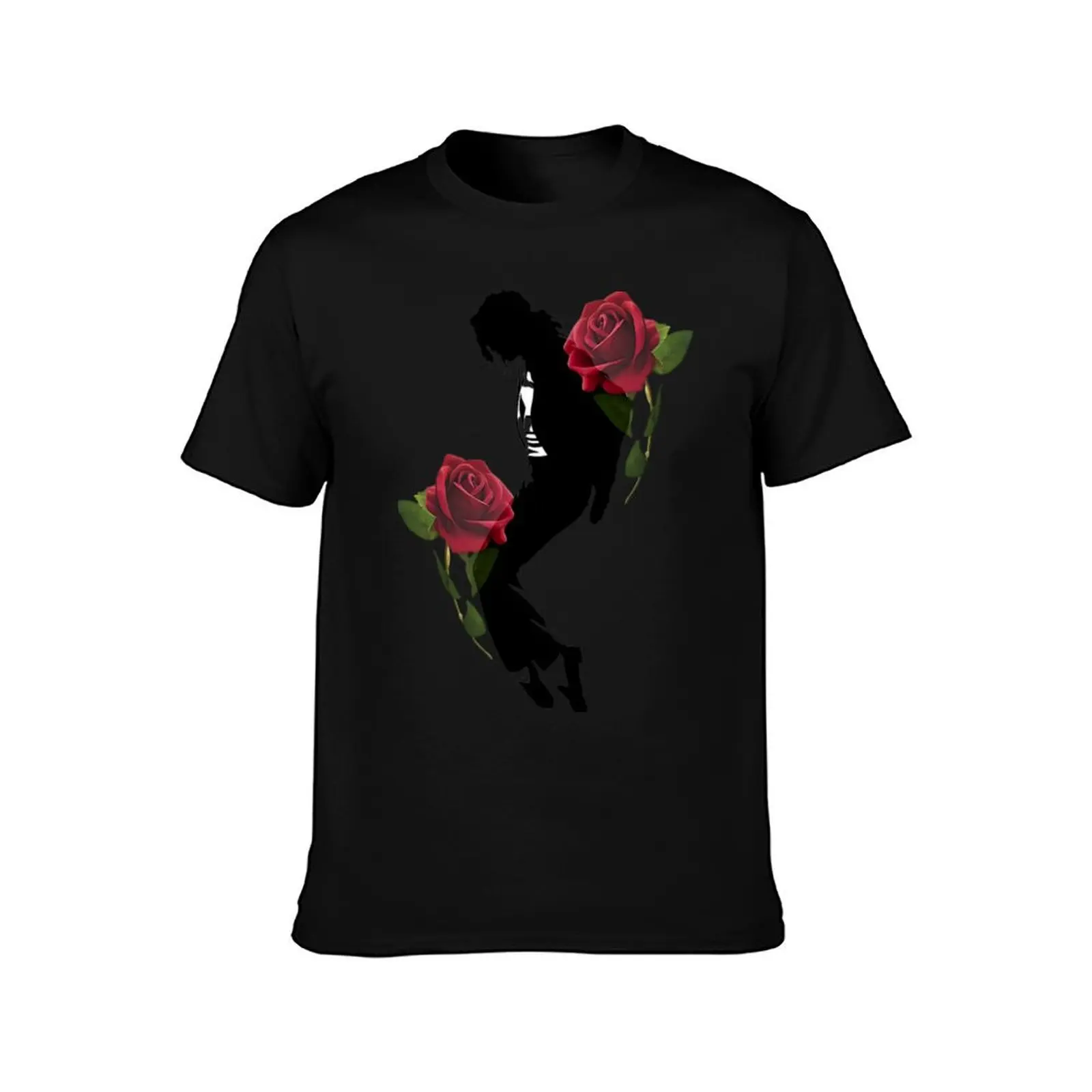 LARGER Clear Transparent Toe Stance MJ 2 Red Roses Designs - NOT GOOD FOR BLACK CLOTHING/PRODUCTS T-Shirt