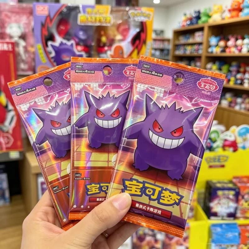 

Pokemon Simplified Chinese TCG Scarlet And Violet Gem Pack Vol.3 Booster Box Trading Cards Game Collectible Hobby Card Gifts