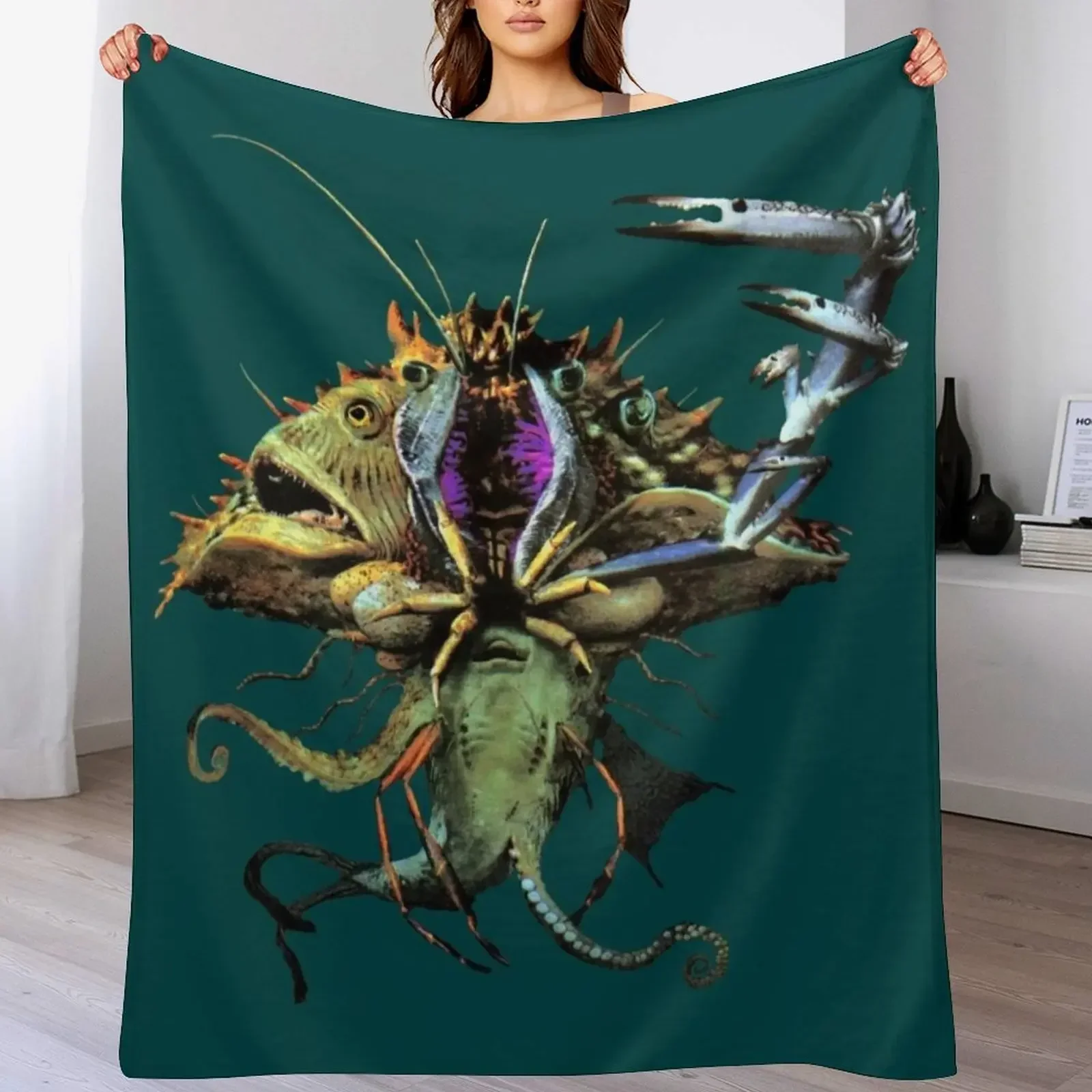 

The Mollusk Throw Blanket Luxury Throw christmas decoration Designers Decorative Throw Blankets