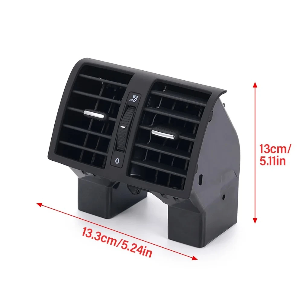 Rear Air Conditioning Panel For VW Touran Caddy 2003 2004 2005 2006 2007 2008 2009 2010 2011 2012 2013 2014 2015 Air Vent Outlet